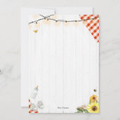 BabyQシャワー招待状 男女兼用 招待状 (裏面)