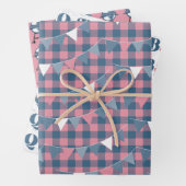 BabyQジェンダーがピンクとブルーを明らかにする ラッピングペーパーシート (インサイチュ)