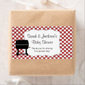 BaByQベビーシャワーのお気に入り、またはウォーターボトルbbq ラベル (インサイチュ)