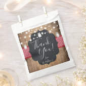 BabyQ BBQベビーシャワーありがとうバッグ フェイバーバッグ (クリップ留めされた状態)