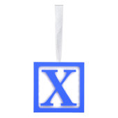 Babysの最初写真の立方体のオーナメント キューブオーナメント (右)