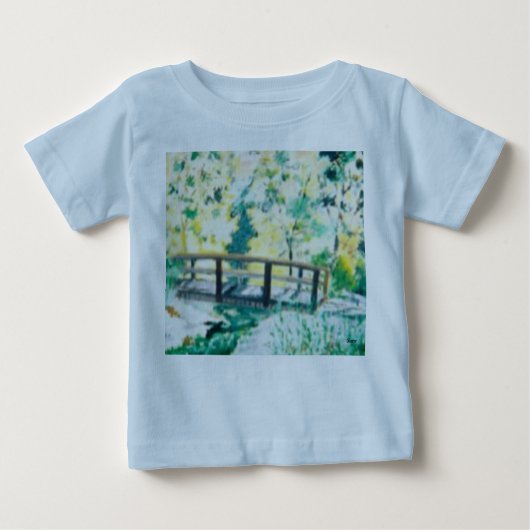 BabysのTシャツの朝の露Sarr ベビーTシャツ (正面)