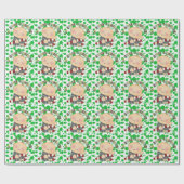 Babys初めてのクリスマスラッピング紙 ラッピングペーパー (フラット)