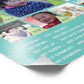 BABYS 1年目のフォトコラージュ8x12 $5以下！ フォトプリント (角)