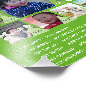 BABYS 1年目のフォトコラージュ8x12 $5以下! フォトプリント (角)