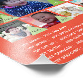 BABYS 1年目のフォトコラージュ8x12 $5以下！ フォトプリント (角)