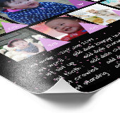 BABYS 1年目のフォトコラージュ8x12 $5以下! フォトプリント (角)