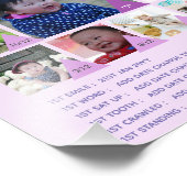 BABYS 1年目のフォトコラージュ8x12 $5以下！ フォトプリント (角)