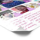 BABYS 1年目のフォトコラージュ8x12 $5以下！ フォトプリント (角)