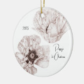 Baby's 1st Christmas セラミックオーナメント (左)