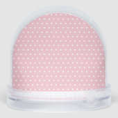 Baby's 1st Christmas Bow Snow Globe - Pink (裏面)