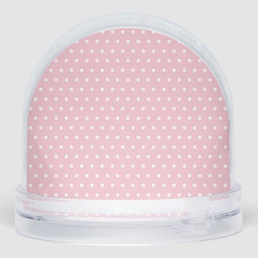 Baby's 1st Christmas Bow Snow Globe - Pink (裏面)