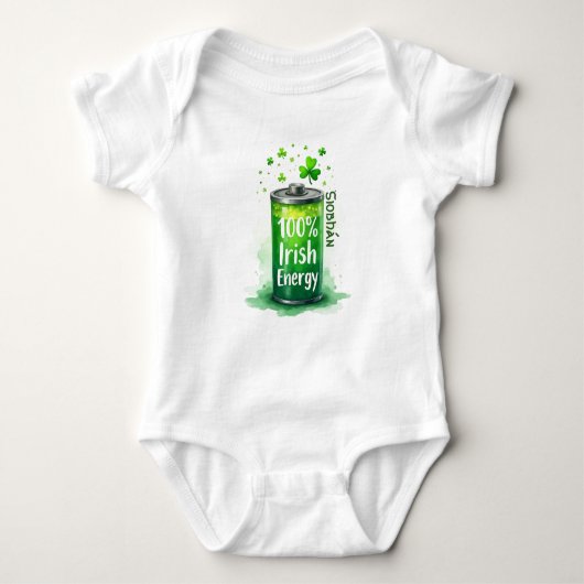 Baby's 1st St. Patrick's Day, Pot o’ Giggles ベビーボディスーツ (正面)
