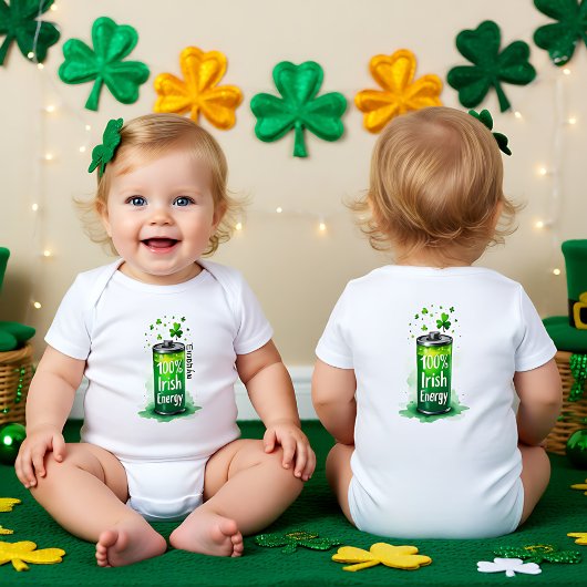 Baby's 1st St. Patrick's Day, Pot o’ Giggles ベビーボディスーツ