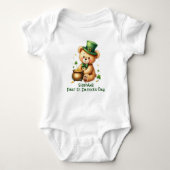 Baby's 1st St. Patrick's Day, Pot o’ Giggles ベビーボディスーツ (正面)