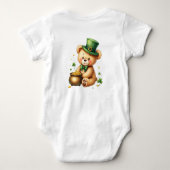 Baby's 1st St. Patrick's Day, Pot o’ Giggles ベビーボディスーツ (裏面)