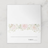 Baby's Breath and Roses Name Place Cards プレイスカード (外部開封)