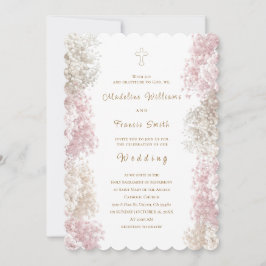 Baby's Breath flowers | Wedding 招待状
