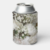 Baby's Breath Photoパーソナライズされた結婚, s 缶クーラー (缶裏面)