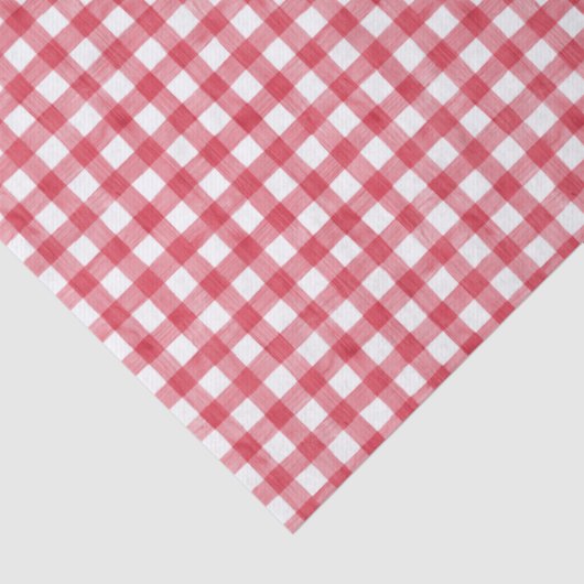 Baby's Cherry First Red Gingham Birthday 薄葉紙 (詳細)
