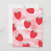 Baby's First Birthday Invitation 招待状 (裏面)