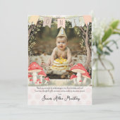 Baby's First Birthday Thank You Card サンキューカード (スタンド正面)