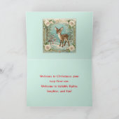 BABY'S FIRST CHRISTMAS サンキューカード (内部)