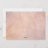 Baby's First Christmas Hand-Lettered Photo シーズンカード (裏面)