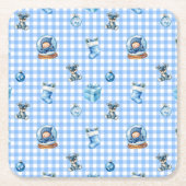 Baby's First Christmas Magic! スクエアペーパーコースター (正面)