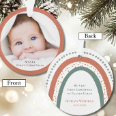 Baby's First Christmas Photo Keepsake Ornament オーナメント