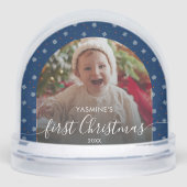 Baby's first Christmas photo keepsake snowflakes  (正面)