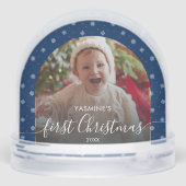 Baby's first Christmas photo keepsake snowflakes  (裏面)