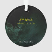 Baby's First Christmas Wish オーナメント (裏面)