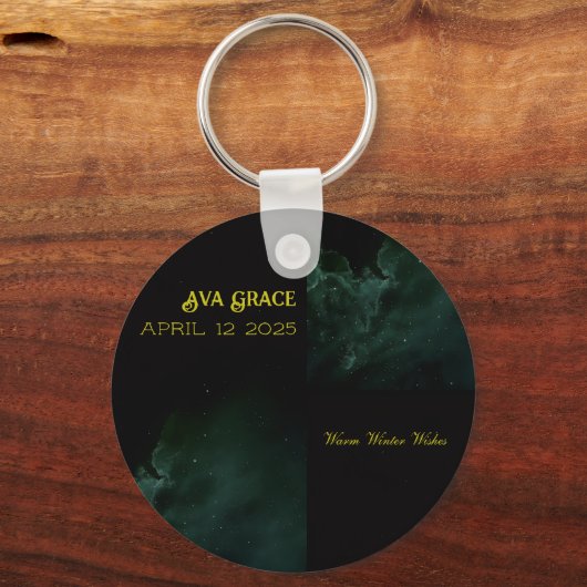 Baby's First Christmas Wish キーホルダー (裏面)