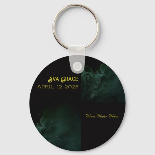 Baby's First Christmas Wish キーホルダー (裏面)