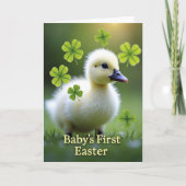 Babys First Easter Scene Card カード (正面)
