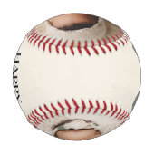 Baby's First Fathers Day Photo Collage 野球ボール (正面)