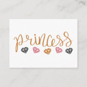 Babys Libraryブックリクエストカードプリンセス猫ニャー エンクロージャーカード (裏面)