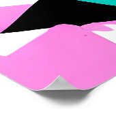 Baby's Second Memphis Design Poster ポスター (角)