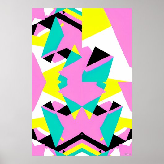 Baby's Second Memphis Design Poster ポスター (正面)