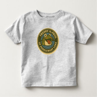 Baby's Tee Freddy Frog Tee of Paddleboat Lake トドラーTシャツ