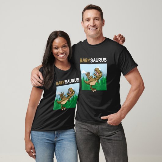 Babysaurus Dinosaur Cute Kiddo Rex Tシャツ (ユニセックス)