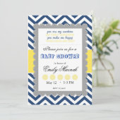 Babyshowerを記念する: 招待状 (スタンド正面)