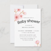 Babyshower card サンキューカード (正面)