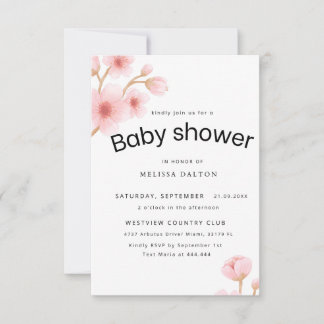Babyshower card サンキューカード