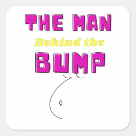 Babyshower Gifts for him Baby Announcement Gift  スクエアシール