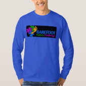 BACの人の基本的な長袖のTシャツ(横の) Tシャツ (正面)