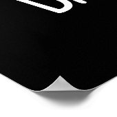 Bac-atchaバクテリアおもしろいプンダークBG ポスター (角)