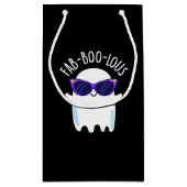 Bac Biology Bacteria Pun Dark BGおもしろいになる スモールペーパーバッグ (裏面)