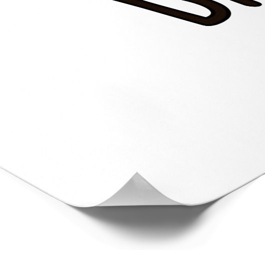 Bac Bone Funny Bacteria Pun ポスター (角)